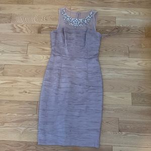 Eliza J Champagne Dress